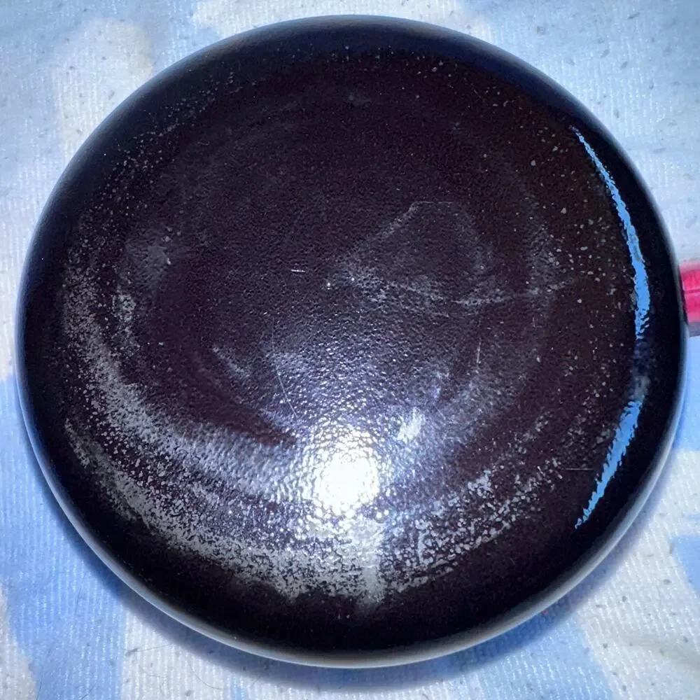 Vintage Cranberry Vision Corning Non Stick Bottom Sauce Pan 1L Pyrex Lid USA